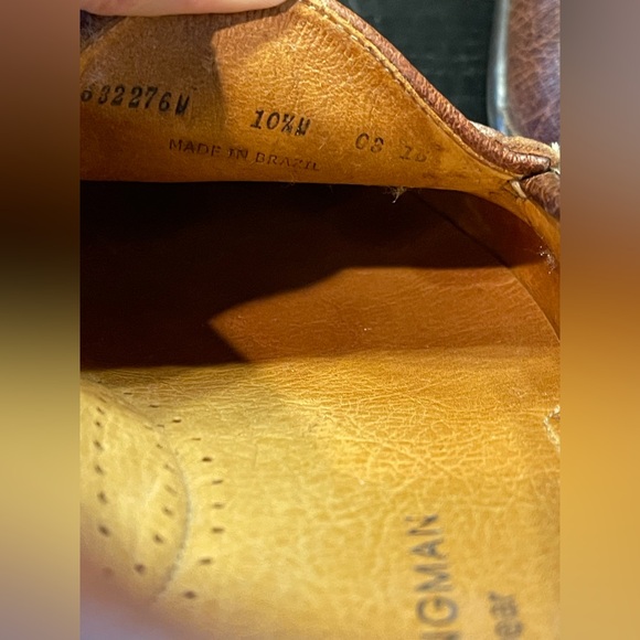 Martin Dingman Countrywear Driver Penny Loafer Tan Leather Slip-On Loafers 10.5M - Picture 9 of 9